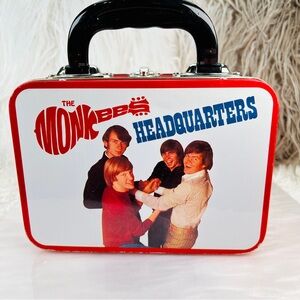 The Monkees Headquarters Music Group Collectible Metal Tin Lunchbox 1998 RARE